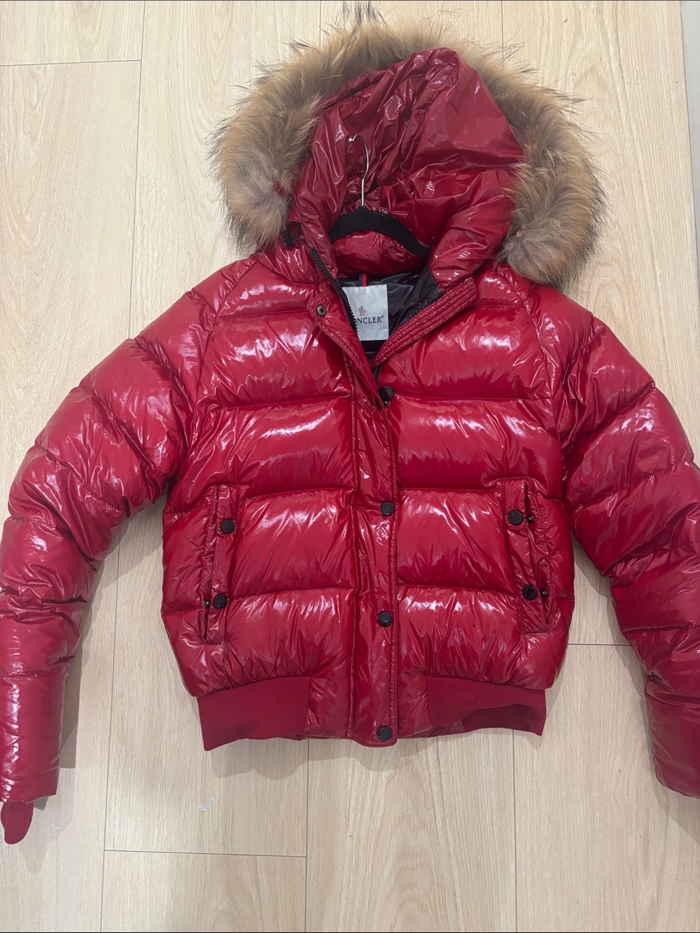 red moncler women